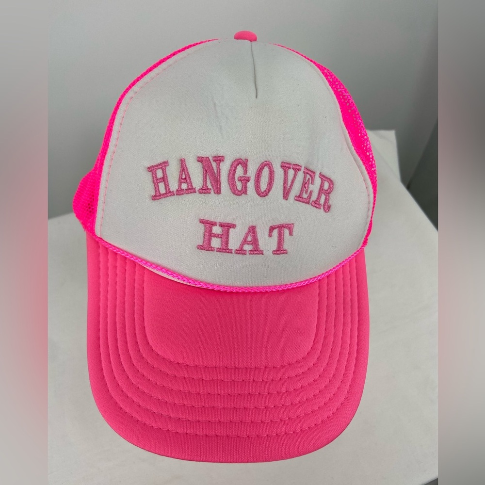 OTTO Pink and White Hangover Hat